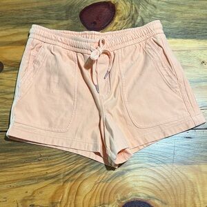 Athleta Farallon Peach Drawstring Athletic Shorts